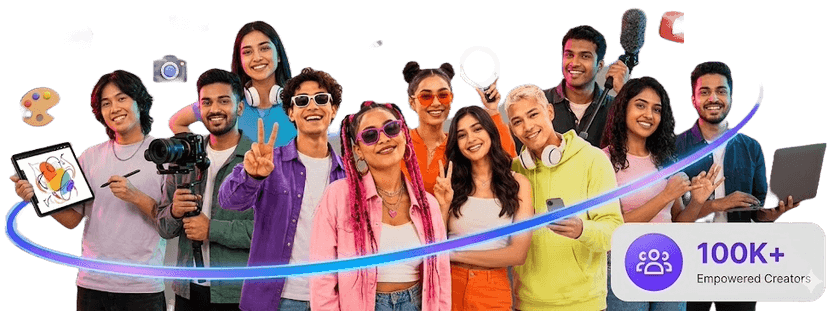 100K+ Happy Creators using TamilDM