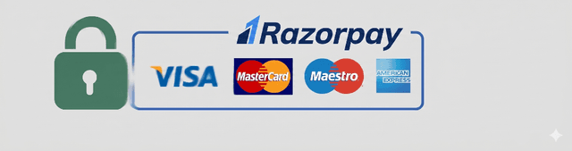 Secured by Razorpay